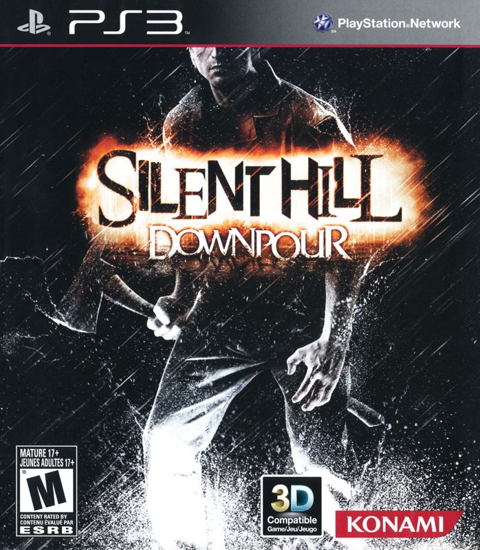 Silent Hill: Downpour box art for Playstation 3
